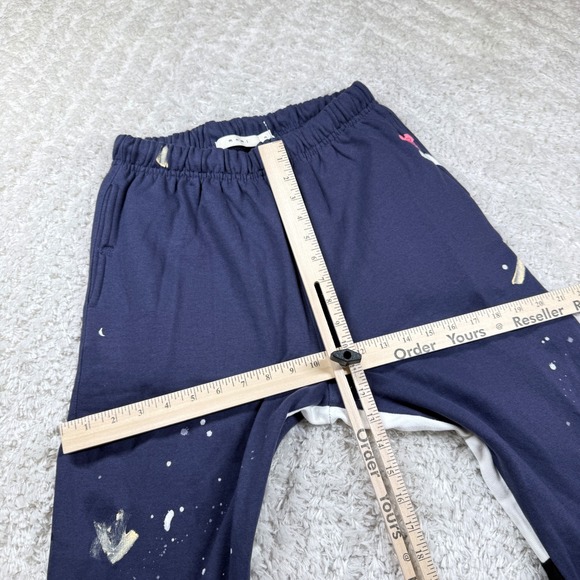 NWT MNML Sweatpants Men's Medium Contrast Bootcut Paint Splatter Artsy Street - Picture 10 of 13